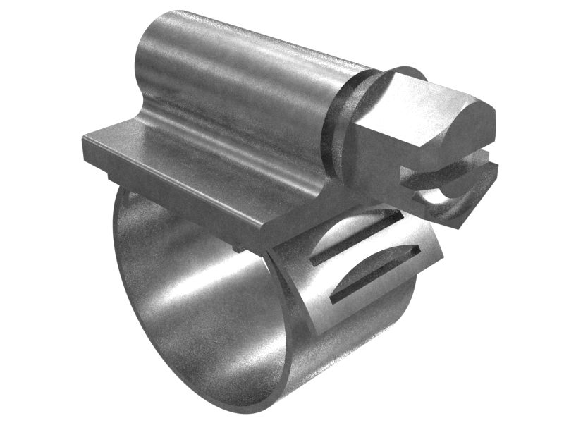 Хомут судового шланга с гильзой, минимальный диаметр 11,00 мм