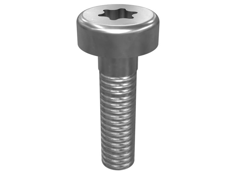 Винт с цилиндрической головкой, длина 12,70 мм