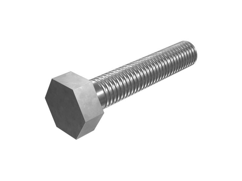 Болт с шестигранной головкой (M10-1,5 x 50 мм)