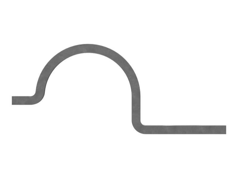 Двухэлементная скоба внутреннего диаметра 25,40 мм