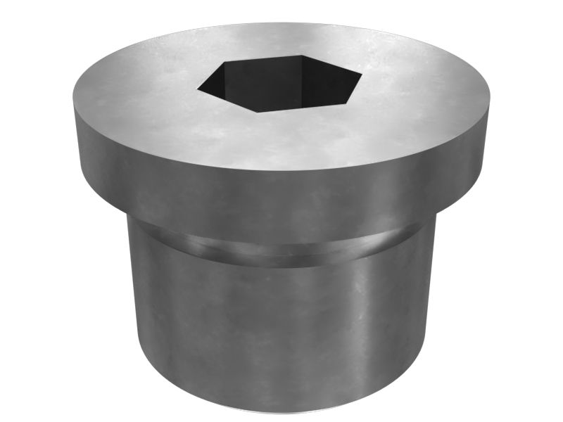 Заглушка с шестигранным хвостовиком с резьбой 9/16-18