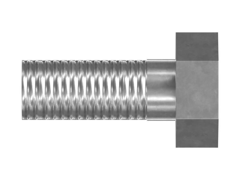 Болт с шестигранной головкой с резьбой M8X1,25