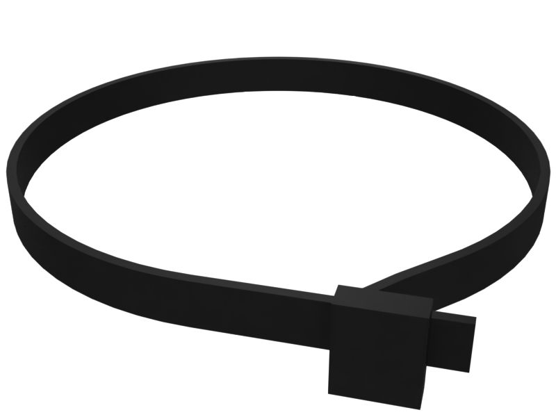 Кабельная накладка, длина 387,00 мм