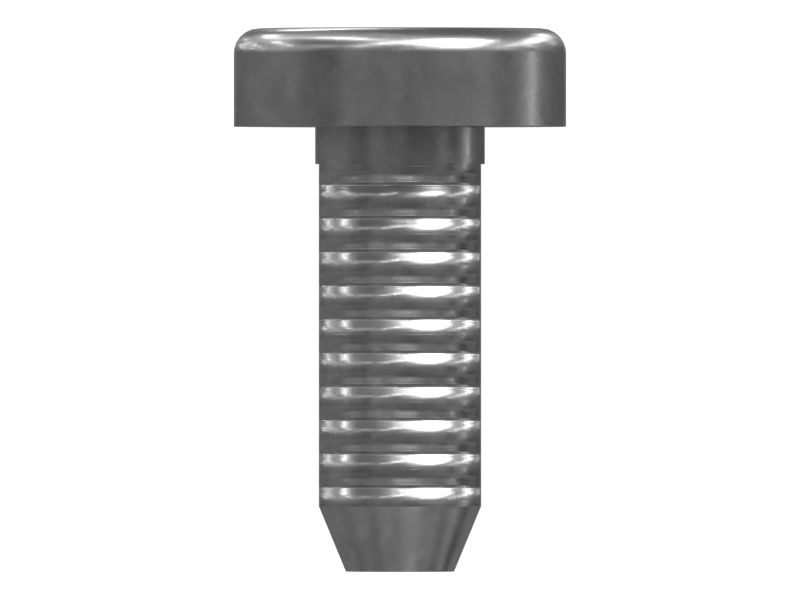 Винт с круглой головкой с резьбой #10-24