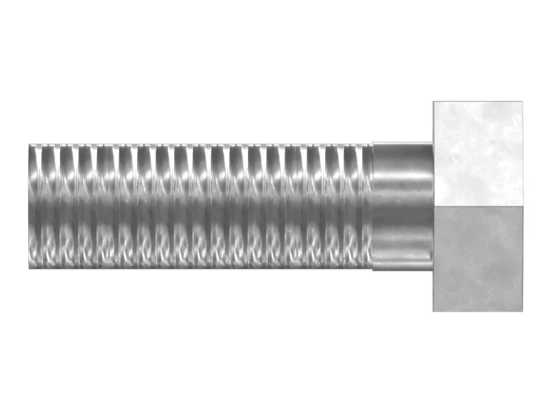 Болт с шестигранной головкой с резьбой M8X1,25