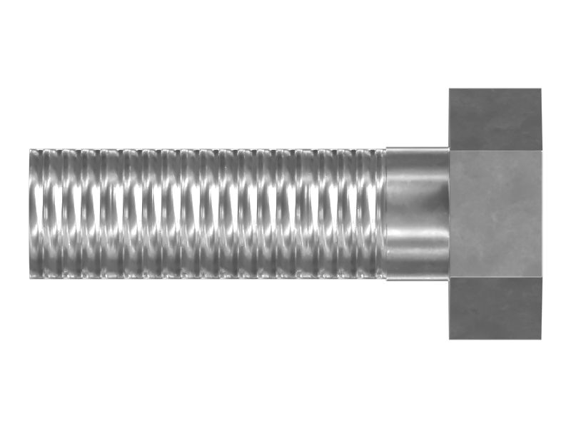 Болт с шестигранной головкой с резьбой M8X1,25