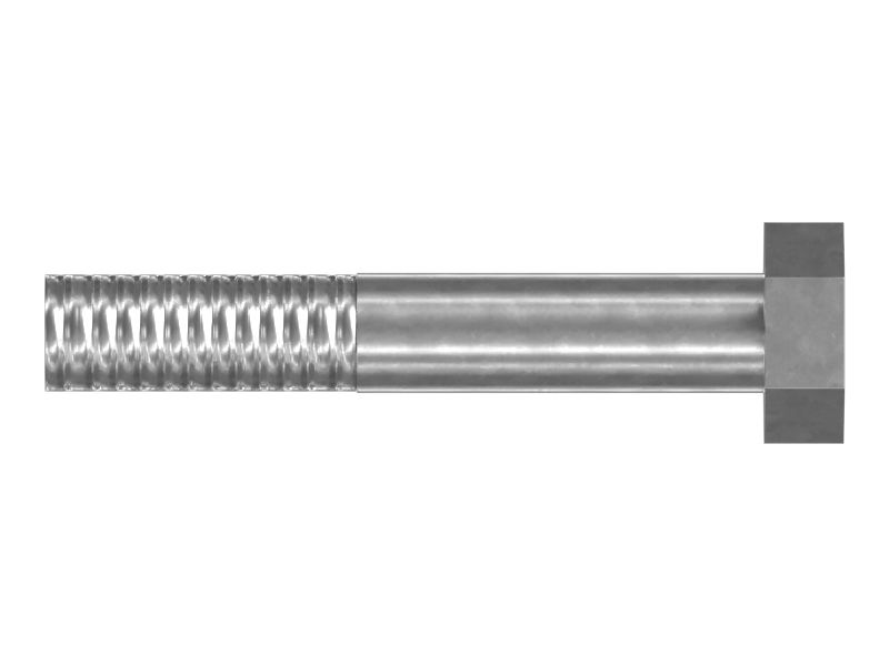 Болт с шестигранной головкой M10-1,5 x 60 мм