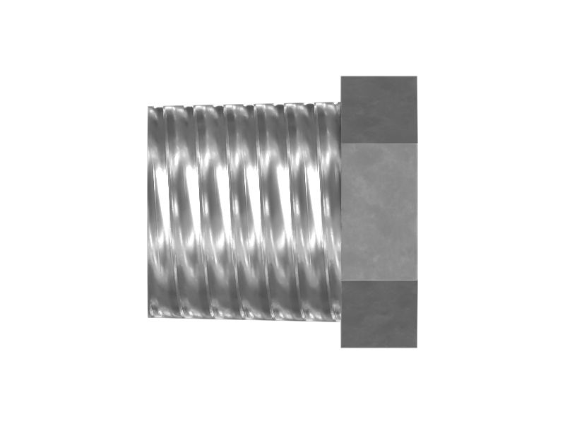 Шестигранная заглушка с резьбой 3/8-18 NPTF