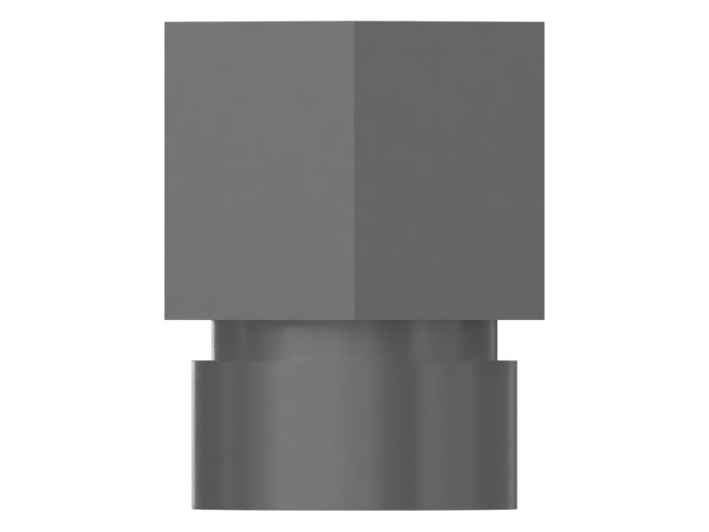 Прямой переходник с уплотнительным кольцом с резьбой 3/4-16