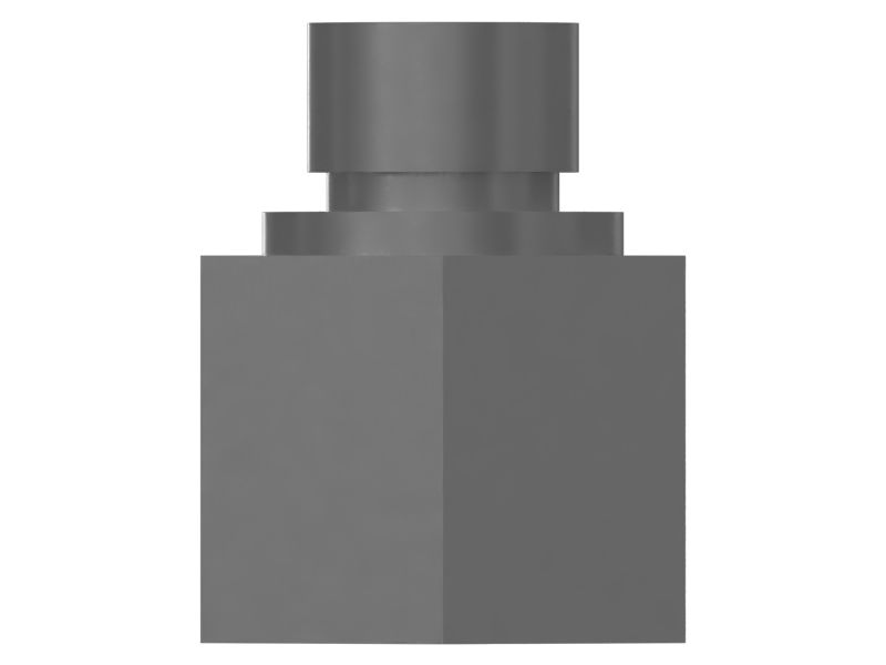 Прямой переходник с уплотнительным кольцом с резьбой 9/16-18