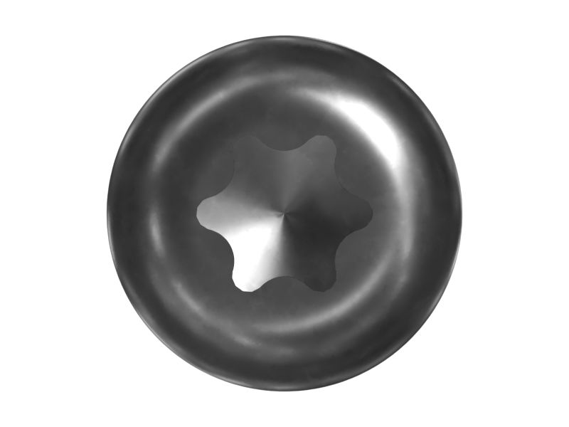 Самонарезающий крепежный винт со сферической головкой 40Ip Torx Plus