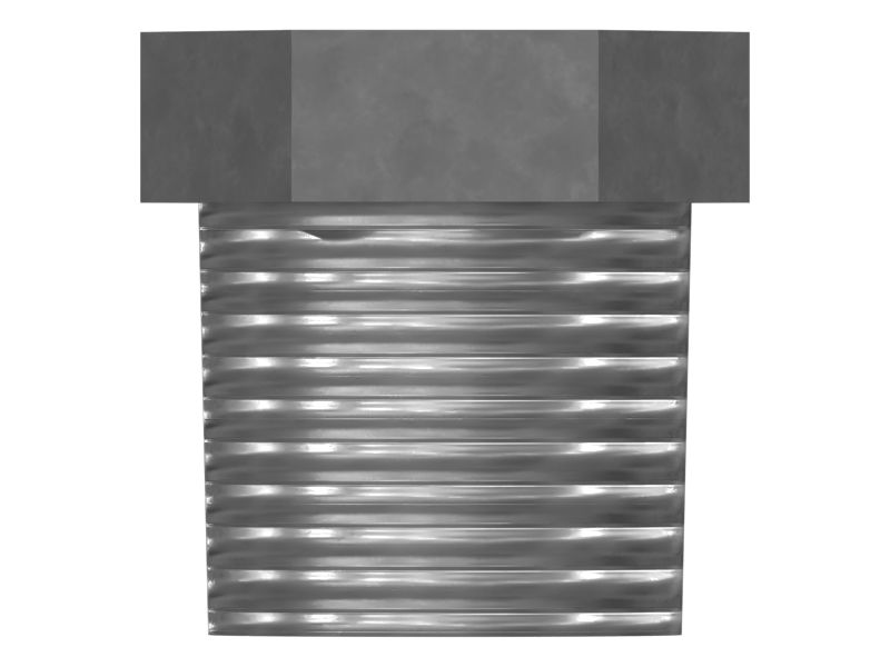 Заглушка с шестигранной резьбой NPTF 3/8-18