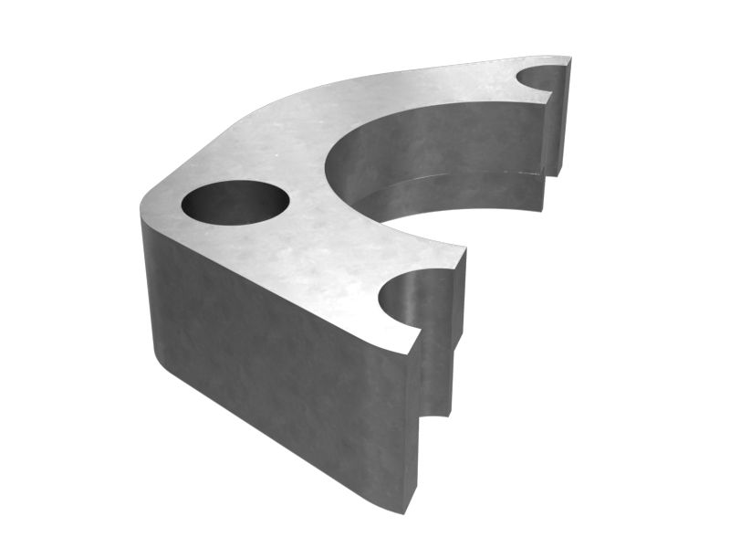 Разъемный фланец с диаметром встречного отверстия 51,59 мм