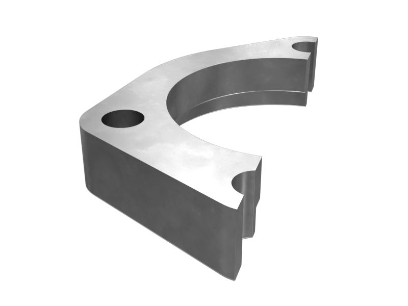 Разрезной фланец с внутренним диаметром 102,36 мм