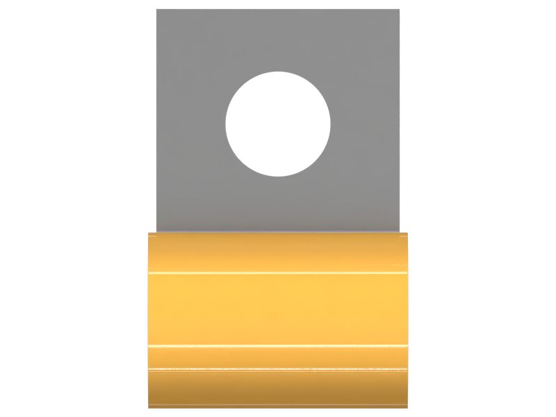 Зажим с одиночной трубкой и внутренним диаметром 12,70 мм