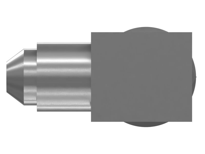 Переходной коленчатый патрубок с углом 90 градусов и длиной 43,90 мм