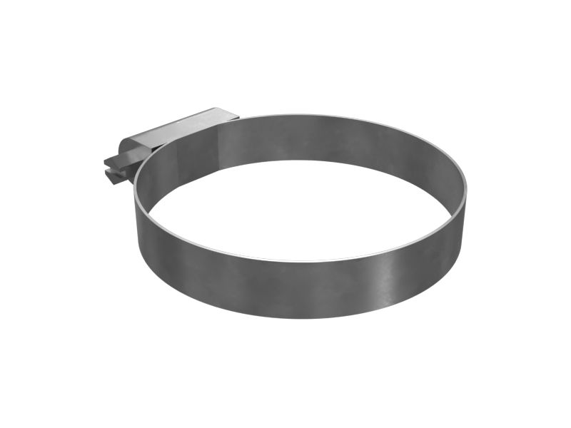 Шланговый хомут с минимальным внутренним диаметром 70,00 мм