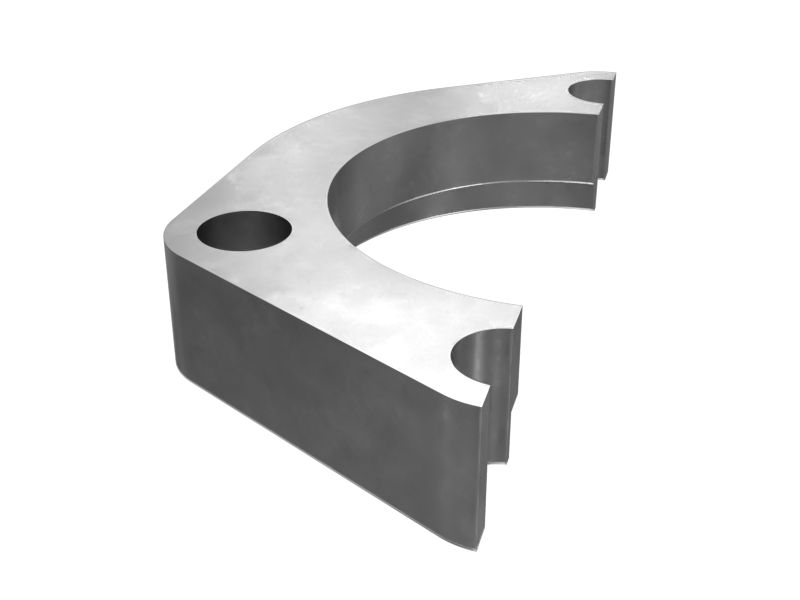 Разъемный фланец с диаметром встречного отверстия 102,39 мм