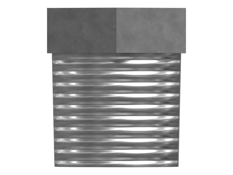 Заглушка с шестигранной резьбой NPTF 3/8-18