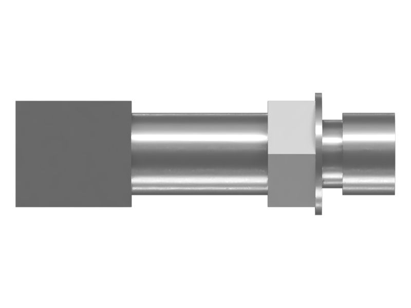 Переходной коленчатый патрубок с углом 90 градусов и длиной 43,90 мм