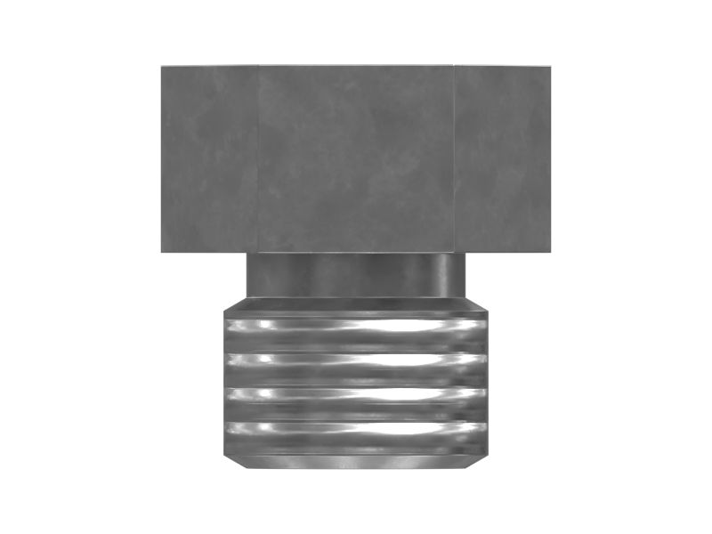 Шестигранная заглушка с резьбой 7/16-20