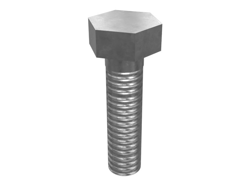 8T-7547: M8-1.25 x 30mm Hex Head Bolt