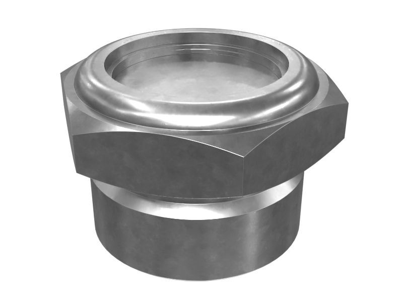 Стальной корпус смотрового указателя, длина 27 мм