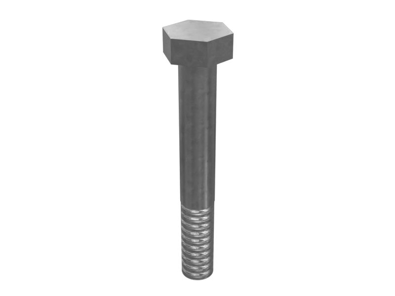 Болт с шестигранной головкой M10-1,5 х 70 мм