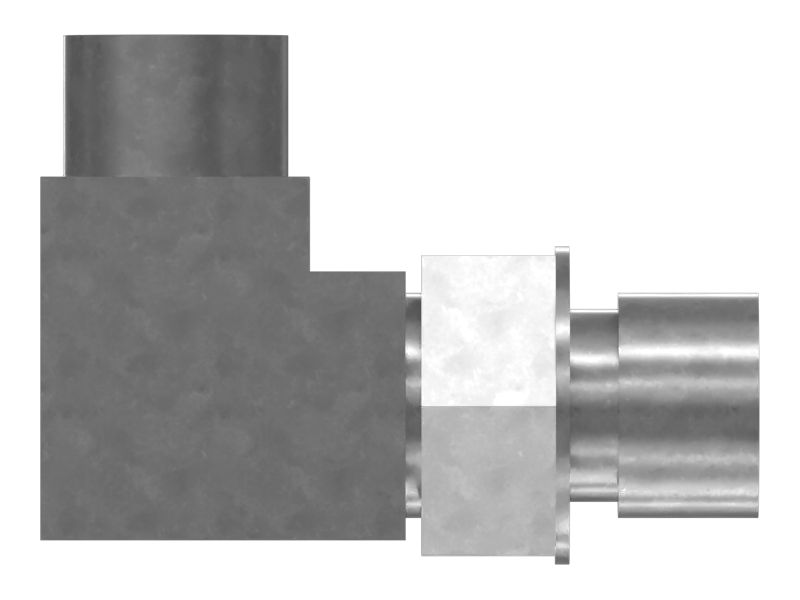 Шестигранный коленчатый переходник гидравлической жидкости под углом 90 градусов