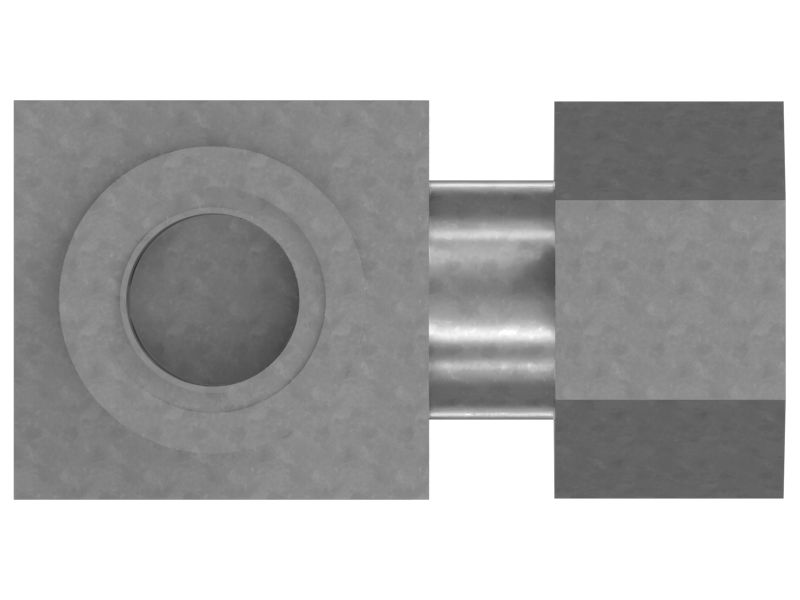 Переходной коленчатый патрубок 90° (ORFS/шарнир)