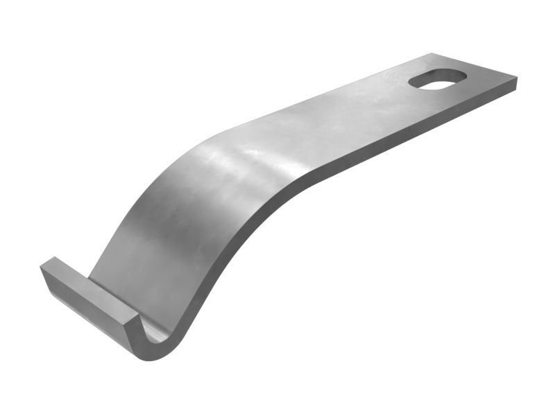 Нижний зажим толщиной 5 мм