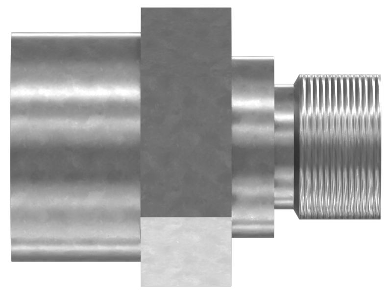 Переходник жидкостной системы с шестигранной гайкой 31,80 мм