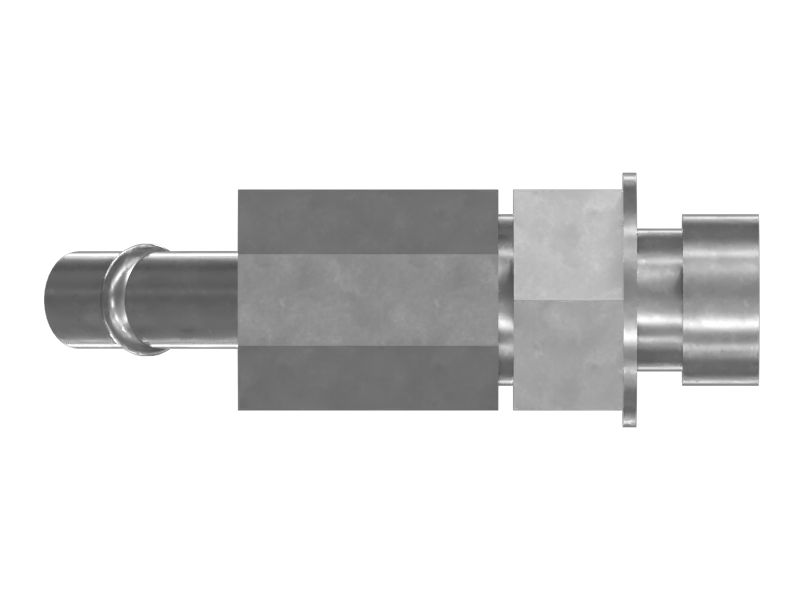 Переходной коленчатый патрубок 45° (STOR, развальцовка для шланга)