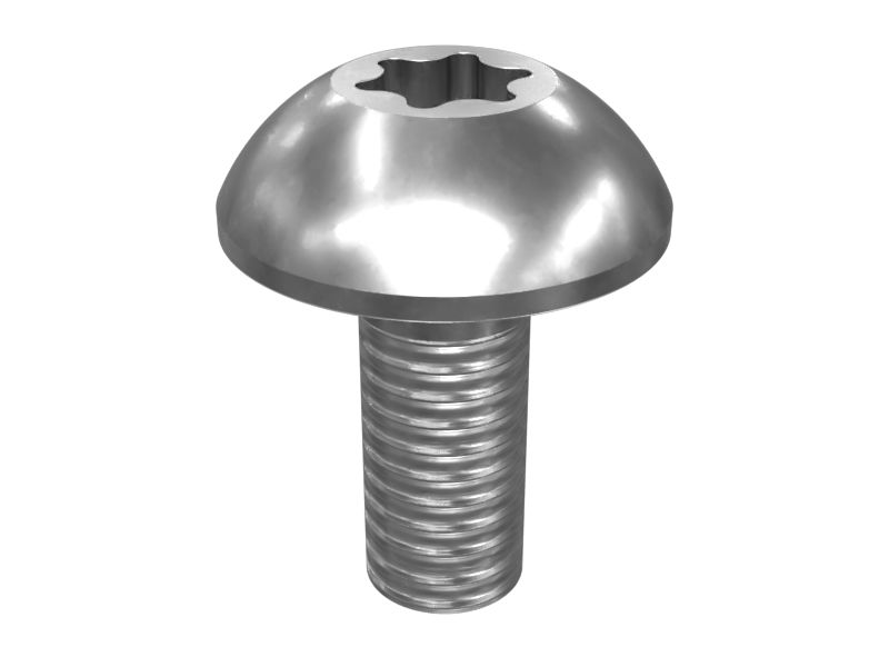 Винт со сферической головкой длиной 14 мм