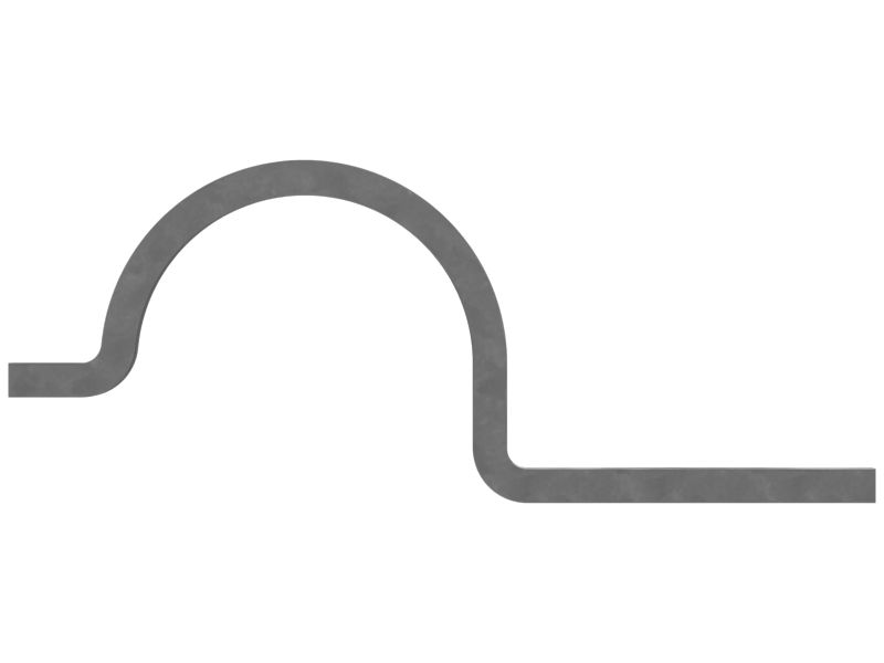 Стальной зажим с внутренним диаметром 25,00 мм