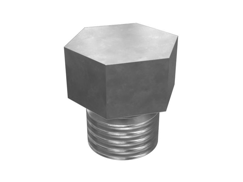 Шестигранная заглушка с резьбой 7/16-20