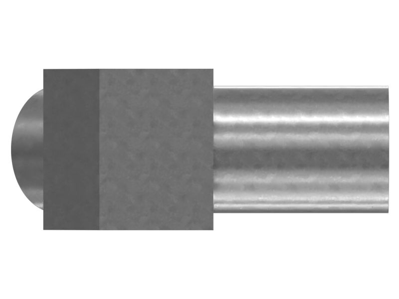 Коленчатый переходник с углом 45 градусов с ORFS на шпильку с наружной резьбой