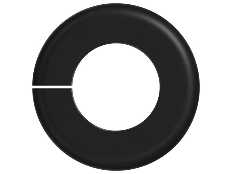 Резиновая втулка с круглым фланцем внутреннего диаметра 16 мм