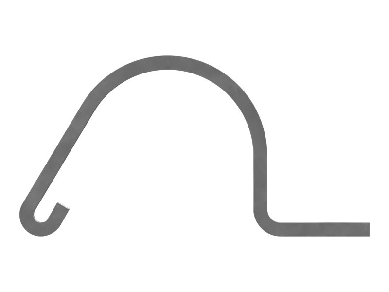 Стальной 2-компонентный зажим с внутренним диаметром 63,50 мм