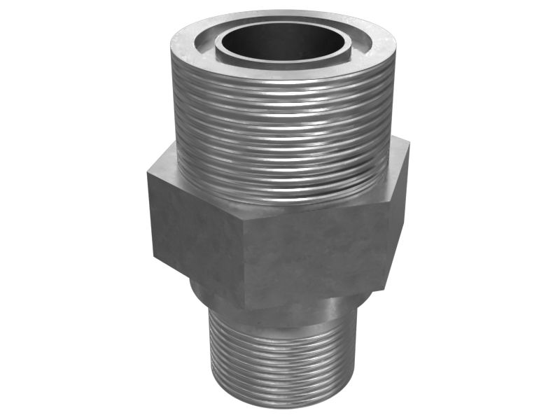 Шестигранный прямой переходник 31,75 мм