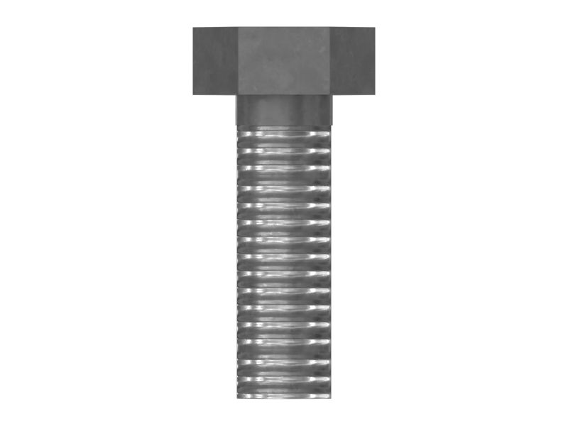 Болт с шестигранной головкой с резьбой M8X1,25