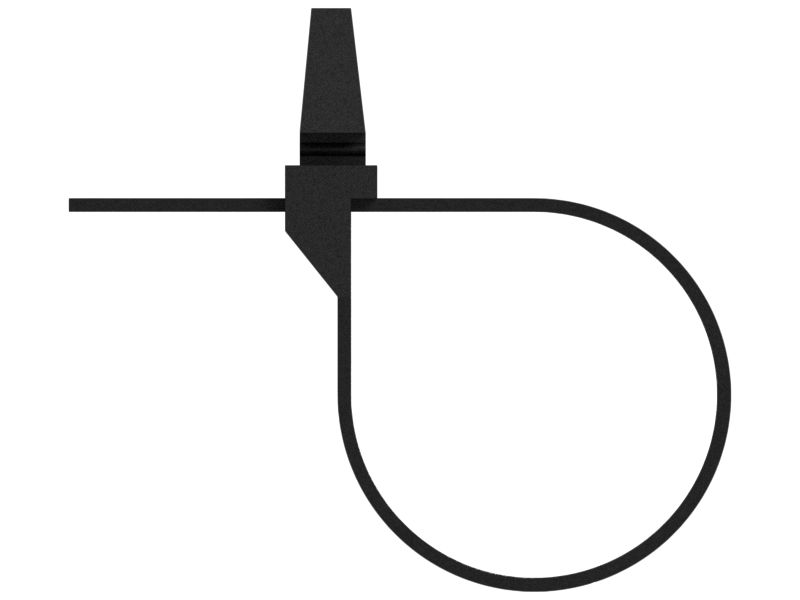 Пластиковые кабельные накладки длиной 168 мм