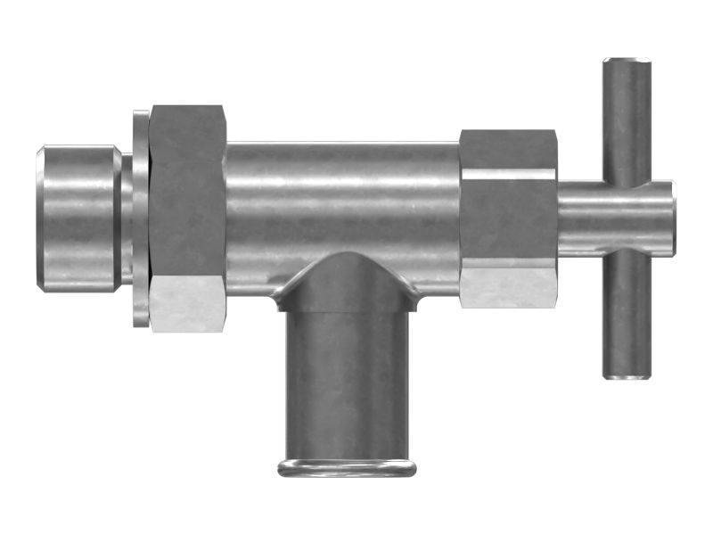 Запорный клапан с резьбой 3/4