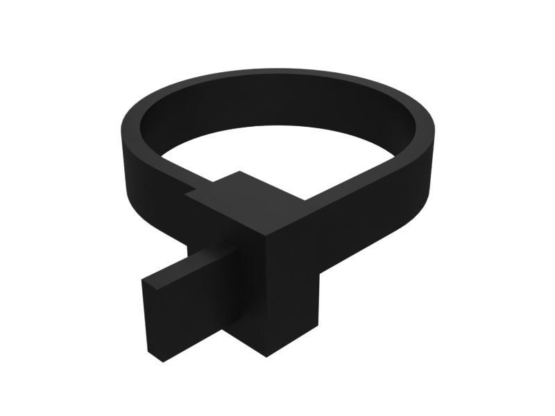 Стандартная кабельная накладка длиной 225,00 мм