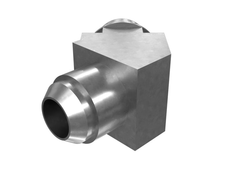 Специальный коленчатый патрубок 45 градусов