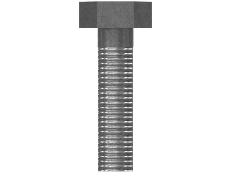 Болт M4 с шестигранной головкой