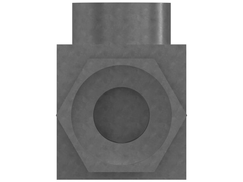 Переходной коленчатый патрубок 90° (ORFS/шарнир)