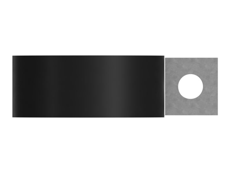 Р-образный зажим для одного шланга