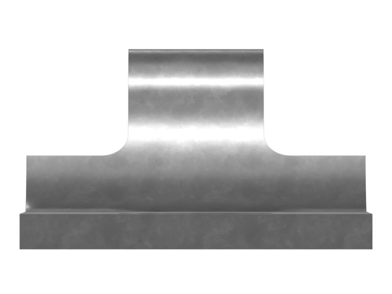 Стальной зажим с одной трубкой диаметром 19,05 мм