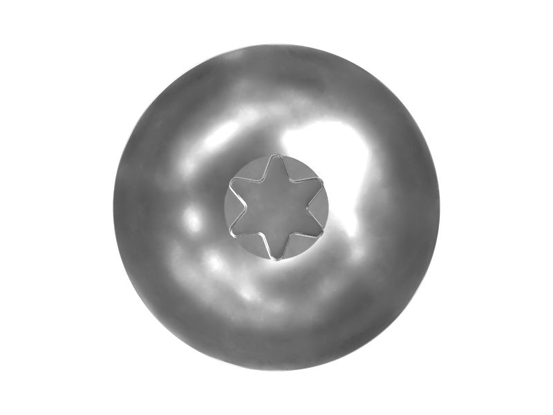 Винт с шестигранной приводной головкой для ферменной конструкции длиной 25 мм